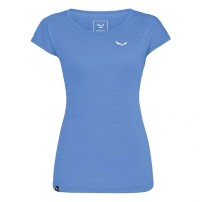 Afbeelding van Salewa PUEZ TEE Sport Tshirt, Dames, Maat: 32, Morning blue