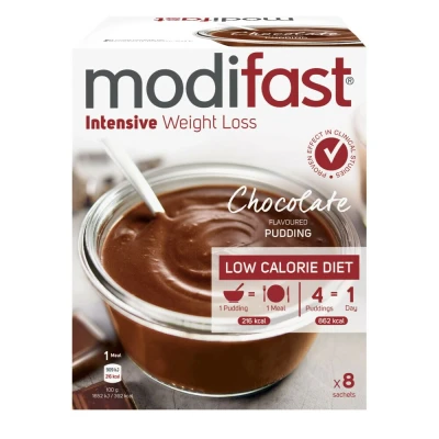 Afbeelding van Intensive Pudding Chocolade 8 Zakjes