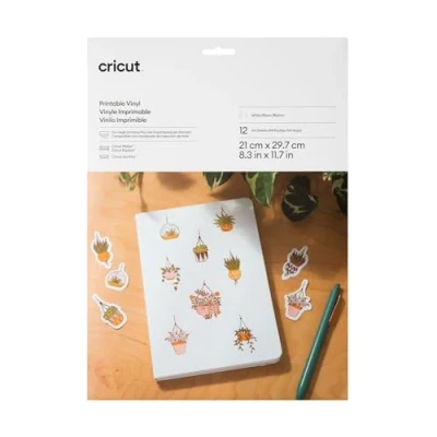 Image de Vinyle imprimable Cricut Blanc