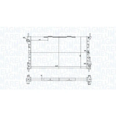 Afbeelding van Magneti Marelli Radiateur 350213181200