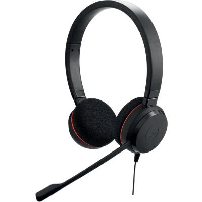 Afbeelding van Jabra Evolve 20 MS Stereo Stereofonisch Hoofdband Zwart hoofdtelefoon