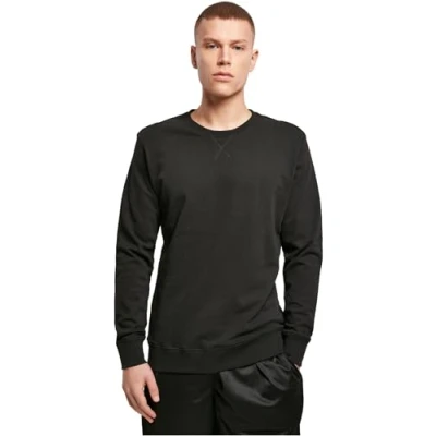 Afbeelding van Lichtgewicht crew Sweatshirt Black maat XS