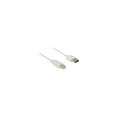 Image de Delock Easy Câble USB (M) reversible pour type B 2.0 50 cm noir