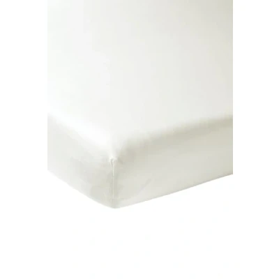 Afbeelding van Meyco Home Uni hoeslaken twijfelaar warm white 120x200cm