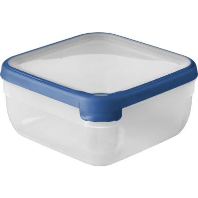 Afbeelding van Curver Grand Chef Vershoudbak Vierkant 2.5L Transparant/Donkerblauw