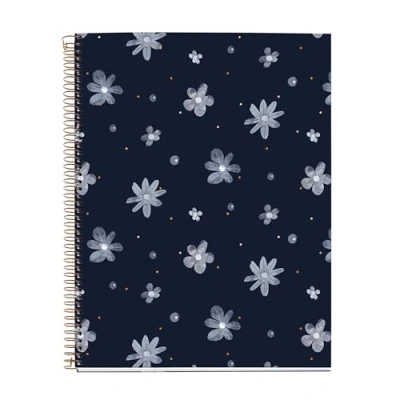 Afbeelding van Miquelrius Notebook A4 (210 x 297 mm), horizontale strepen 7 mm, 120 vellen van 70 g/m², kartonnen omslag met gouden details, 4 gekleurde strepen, koperen spiraal, Midnight Secrets collectie