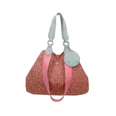 Afbeelding van Fritzi aus Preußen Schoudertas Izzy Medium Limited Print Shopper Roasted Rood