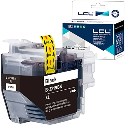 Afbeelding van LCL Inktpatroon compatibel met LC3219 LC3217 LC 3219XL LC3219XL LC3219XLBK LC3217BK High Yield (1 stuk zwart) vervanging voor Brother MFC J5330DW J6530DW