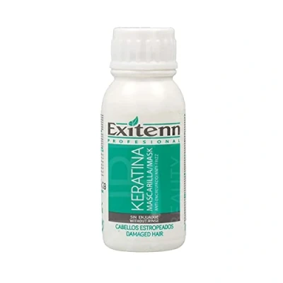 Afbeelding van Voedend Haarmasker Exitenn Damaged Hair Keratine Anti Frizz (80 ml)