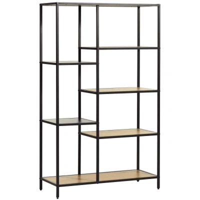 Afbeelding van Hygge Interiors Altino H146 Wandkast Eiken / Zwart