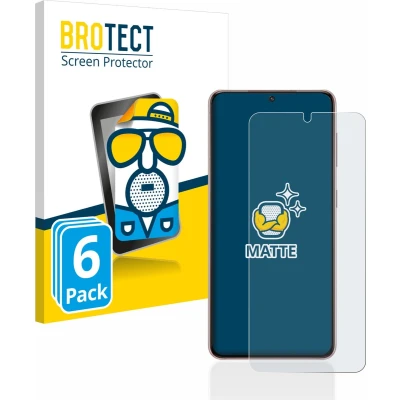 Afbeelding van BROTECT Screenprotector voor Samsung Galaxy S21 5G Folie Beschermfolie matte (6 Stuks)