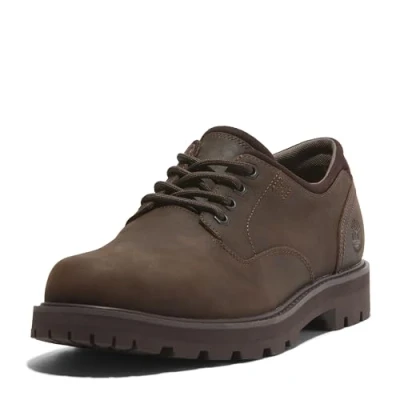 Afbeelding van Timberland Britton ROAD Sportieve veterschoenen, Heren, Maat: 44, Dark brown full grain Schoenen