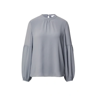 Afbeelding van comma Blouse, Dames, Maat: 40, Schiefergrau