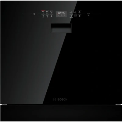 Afbeelding van Bosch SCX6ITB00E Serie 6 Mini vaatwasser Half integreerbaar 60 cm Zwart Energielabel E
