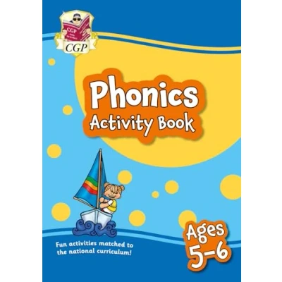 Afbeelding van CGP KS1 Activity Books and Cards Phonics Book for Ages 5 6 (Year 1)