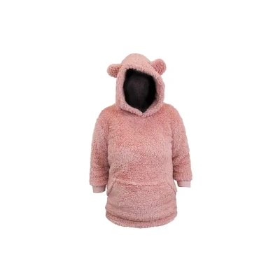 Afbeelding van Unique Living Hoodie Pippa kids Old Pink