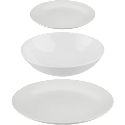 Afbeelding van Serviesset Secret de Gourmet Wit Keramisch 18 Onderdelen