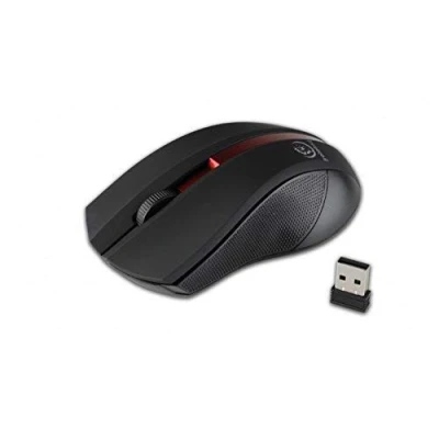 Afbeelding van Rebeltec Draadloze muis Galaxy Zwart / rood (Draadloze), Muis, Rood,