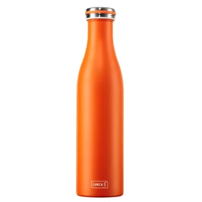 Afbeelding van Lurch Thermosfles roestvrij staal dubbelwandig 0,75 liter oranje 240969