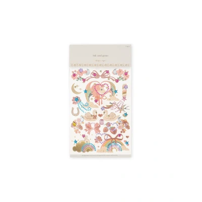 Afbeelding van Tattoos Met Edelstenen Girl Konges Slojd Verkleedkleding