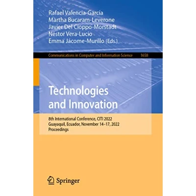 Afbeelding van Communications in Computer and Information Science Technologies Innovation
