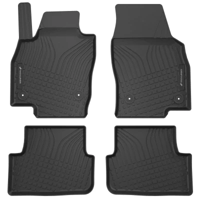 Afbeelding van WALSER 100150 Vloermatset TPE (thermoplastische elastomeer) zwart SEAT: Arona, VOLKSWAGEN: Polo VI, SKODA: Fabia IV Hatchback