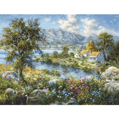 Afbeelding van Luca S Enchanted Cottage borduren (pakket) B615