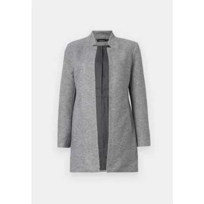 Afbeelding van ONLY Onlsoho OTW NOOS Halflange jas, Dames, Maat: XS, Light grey melange
