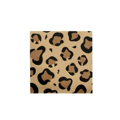 Afbeelding van Luipaard Print Servetten 33x33cm 16 stuks