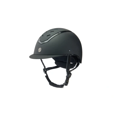 Image de Charles Owen Bombe Kylo Black Matte/Black Gloss 56 58cm