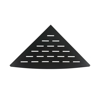 Afbeelding van Wiesbaden InWall hoekplanchet 29x29 mat zwart