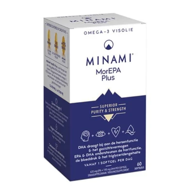 Afbeelding van Minami Nutrition Capsules MorEPA Plus Smart Fats