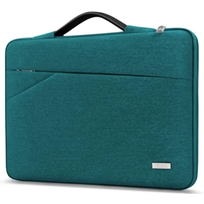 Afbeelding van TECOOL 16 inch laptophoes voor MacBook Pro M4 M3 M2 M1 Pro/Max 2024 2019, Asus Vivobook 16, Lenovo Thinkbook/Ideapad Dell HP laptop, waterdicht, schokbestendig, blauw