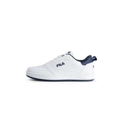 Afbeelding van Fila REGA Sneakers laag, Heren, Maat: 44, White/navy Hoogwaardig imitatieleer