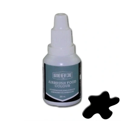 Afbeelding van BrandNewCake Airbrush Kleurstof Zwart 20ml