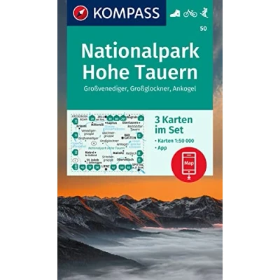 Afbeelding van Kompass WK50 Nationalpark Hohe Tauern, Grossvenediger