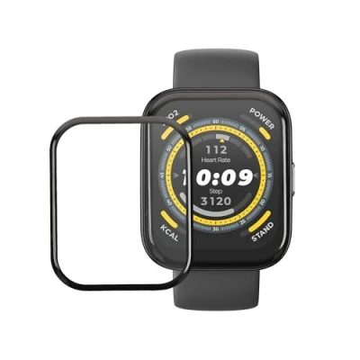 Afbeelding van kwmobile Beschermfolie geschikt voor Huami Amazfit Bip 5 Schermbeschermer 2 x screenprotector smartwatch anti kras