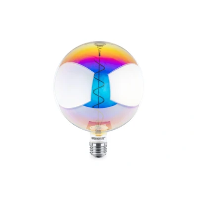 Afbeelding van E27 LED Filament XL G200 Metallic Globelamp 6W Warm Wit Dimbaar