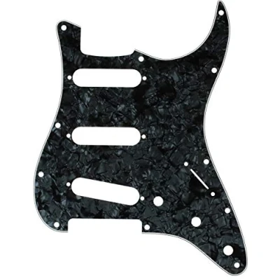 Afbeelding van Fender Modern Style Pickguard Strat zwart Pearl 4 Ply 11 Hole