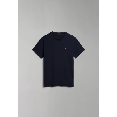 Afbeelding van Napapijri Salis Tshirt basic, Heren, Maat: Small, Blu marine
