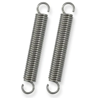 Afbeelding van GUNGY Trekveren 100 mm trekveer dubbele roestvrijstalen haak, draaddiameter 2,2 mm, buitendiameter 15 schot, 11,8 kg, 2 stuks