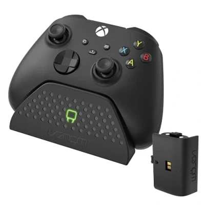 Image de Venom Charging Dock with Rechargeable Battery Pack Black (Xbox Series X/S)