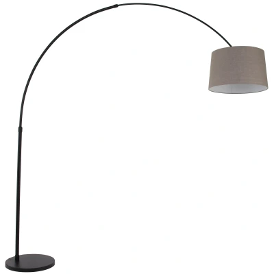 Afbeelding van Vloerlamp Steinhauer Gramineus Zwart