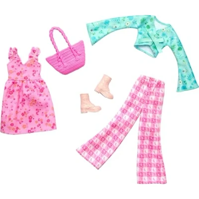 Afbeelding van Barbie Fashion Pack HRH43 2 outfits voor poppenkleding