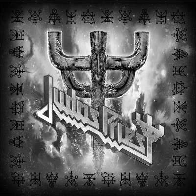 Afbeelding van Judas Priest Logo &amp; Fork Bandana Zwart