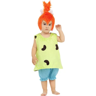 Afbeelding van FUNIDELIA Pebbles Kostuum voor baby The Flintstones Maat: 81 92 cm