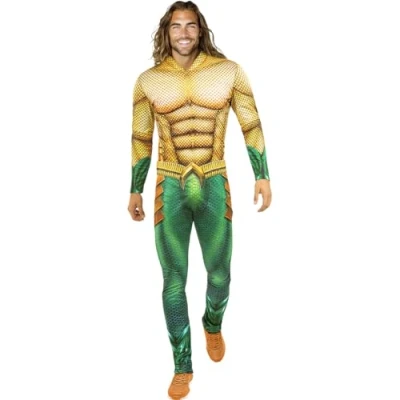 Afbeelding van FUNIDELIA Aquaman kostuum voor mannen Maat: XXL Meerkleurig