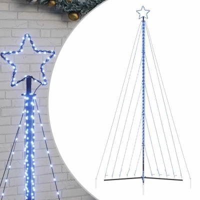 Afbeelding van Kerstboomverlichting 570 blauwe LED&#039;s 399 cm