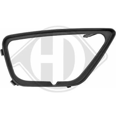 Afbeelding van DIEDERICHS 1415160 Frame, mistlamp