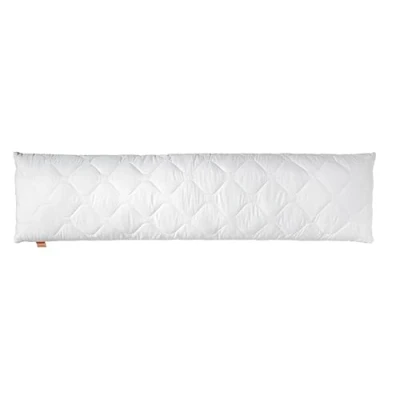 Afbeelding van sleepling 195857 Zijslaapkussen, voedingskussen, Ökotex standaard, wasbaar op 60 graden, Made in EU, vulgewicht gegarandeerd, afmetingen gegarandeerd 40 x 105 cm, wit